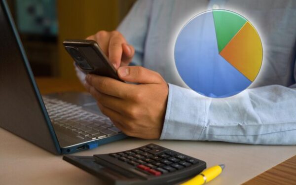 Grafico de analise de custos e investimento em marketing digital