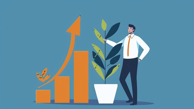 Graficos de trafego pago com dados de visitantes e custo por clique